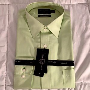 Men’s Light Green Dress Shirt